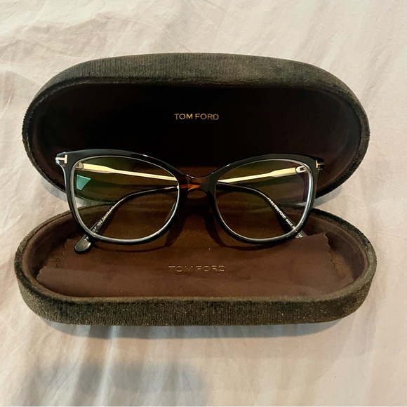 Tom Ford Women’s 5510 Dark Frame Eyeglasses - Picture 2 of 8